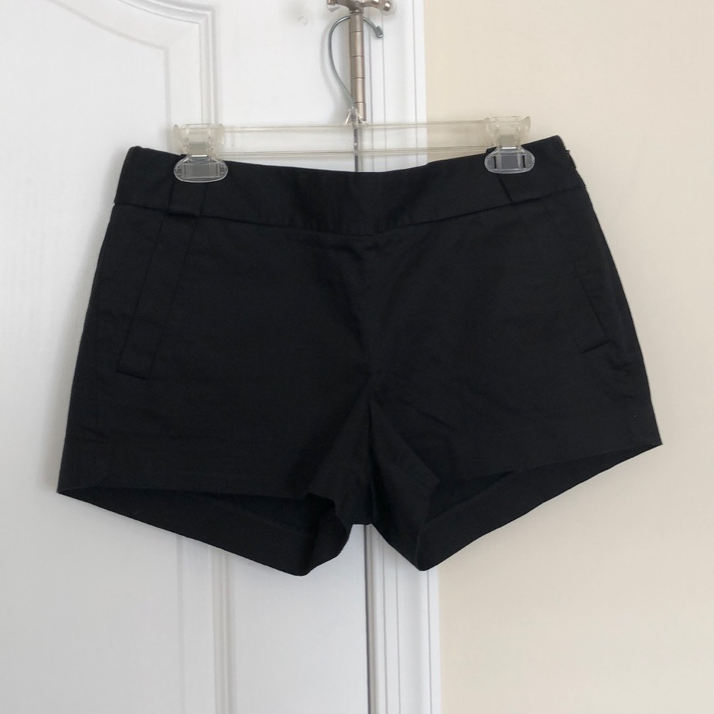 J crew black dress shorts